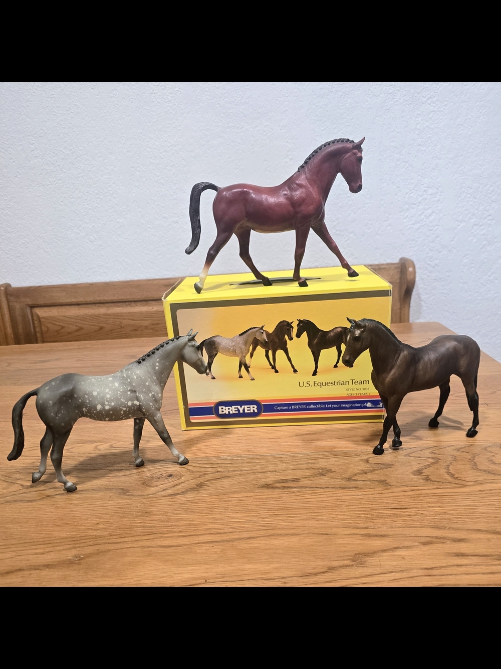 Breyer Horses "U.S. Equestrian Team" #3045 Set of 3 w/Box